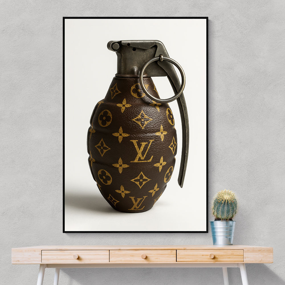 Louis Vuitton Fashion Inspired Grenade 1 Wall Art